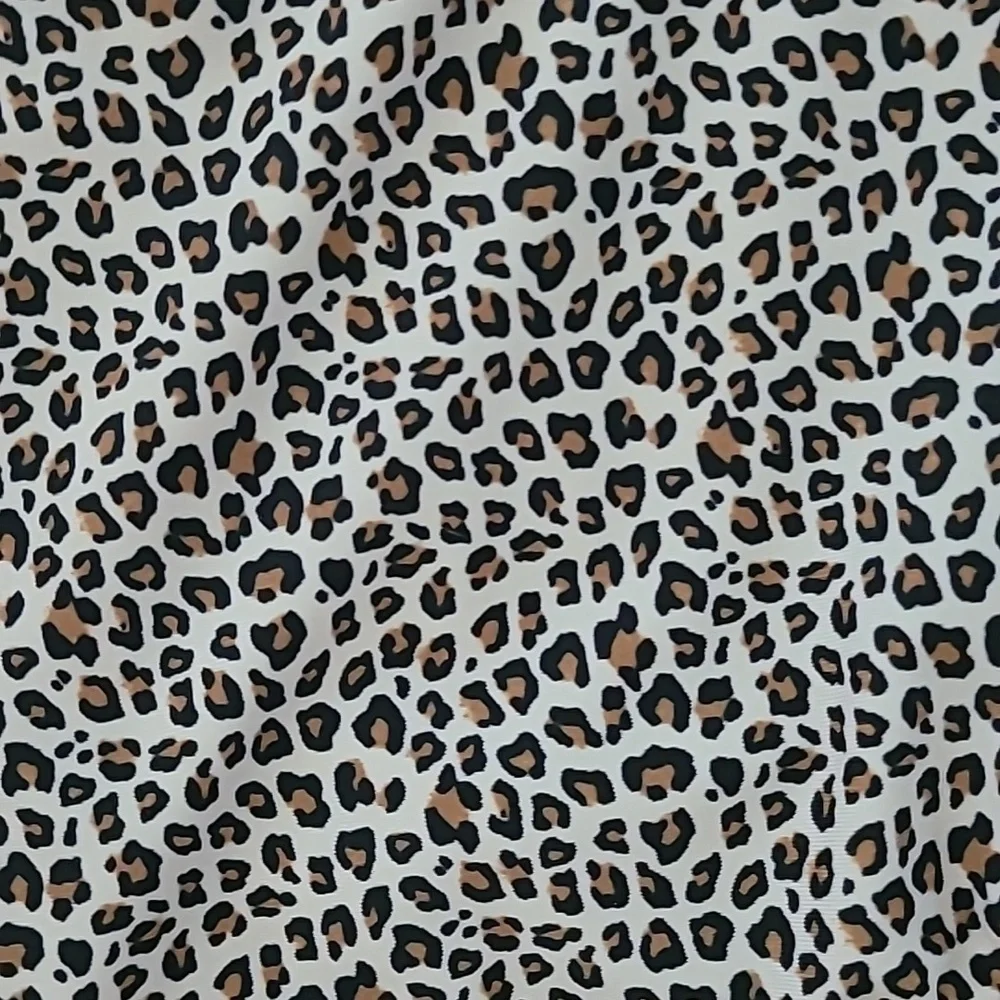 GAP Baby Leopard Print Ruffle One piece Swimsuit 2T